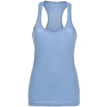 Camiseta técnica de mujer espalda nadadora azul claro Camiseta técnica de mujer espalda nadadora azul claro