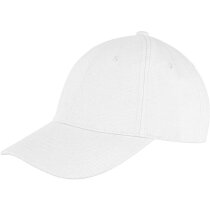 Gorra de alta calidad en algodón de 300 gr personalizada blanca