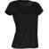 Camiseta técnica de mujer 160 gr personalizada negra