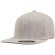 Gorra visera plana Gris brezo