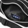 Bolsa bandolera estilo retro negra personalizado