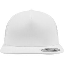Gorras planas con malla de poliéster 5 paneles