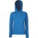 Sudadera con capucha para mujer personalizada azul royal