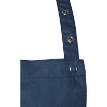 Delantal peto cuello ajustable poliéster algodón