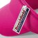 Visera para deportistas en poliester algodón Fucsia detalle 3