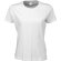 Camiseta de mujer 185 gr entallada merchandising blanca