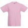 Camiseta de niño Fruit of tje loom personalizada rosa claro