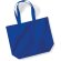 Bolsa Shopper algodón orgánico Premium Azul royal brillante
