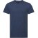 Camiseta de hombre tejido mixto manga corta Oxford marino