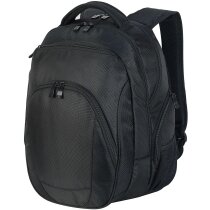 Mochila resistente de poliéster de gran calidad personalizada negra Mochila resistente de poliéster de gran calidad personalizada negra