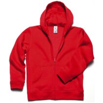 Sudadera con cremallera entera y capucha tallas de niño merchandising