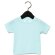 Camiseta Baby Triblend manga corta Azul claro oxford