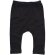 Pantalón bebé promocional para niños en viscosa. algodón orgánico 200 g/m2 Negro