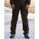 Pantalones personalizados de hombre transpirable poliamida 80 g/m2 Negro detalle 2