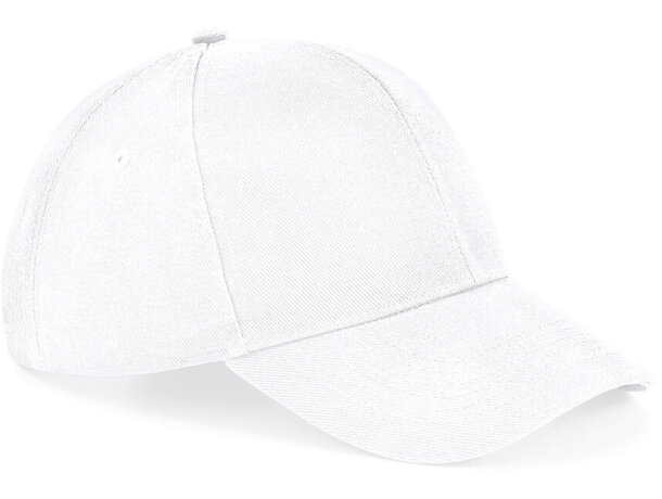 Gorras béisbol unisex con visera precurvada 100% algodón Ultimate Rojo clasico detalle 4