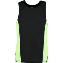 Camiseta Cooltex sin mangas con franjas laterales