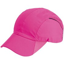 Gorras running clip poliéster 100 g/m2
