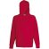 Sudadera con capucha fina personalizada roja