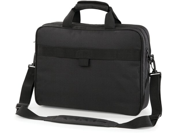 Bolsa ejecutiva para documentos y portátil personalizada negra Bolsa ejecutiva para documentos y portátil personalizada negra