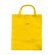 bolsa plegable con cierre de velcro personalizada amarillo