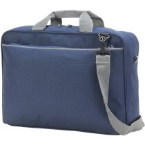 Bolsa maletín para conferencias y reuniones grabado azul marino Bolsa maletín para conferencias y reuniones grabado azul marino