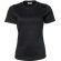 Camiseta de mujer 200 gr algodón liso personalizada negra