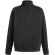 Sudadera cremallera 1/4 hombre personalizada negra