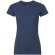 Camisetas mujer entallada poliéster-algodón 160 g/m2 HD Oxford marino