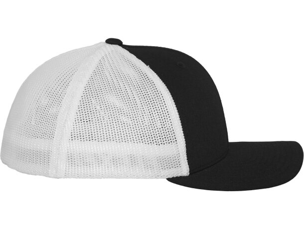 Gorra Trucker: transpirable y combinable para un estilo único negro/blanco