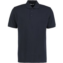 Polo manga corta unisex tejido mixto 185 gr grabado azul marino Polo manga corta unisex tejido mixto 185 gr grabado azul marino