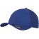 Gorra de colores lisos con rejilla trasera azul royal