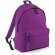 Mochila básica de cremalleras diferentes colores morado