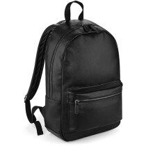 Mochila Faux Leather Fashion Backpack