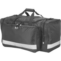 Bolsa de deporte grande impermeable personalizada negra Bolsa de deporte grande impermeable personalizada negra