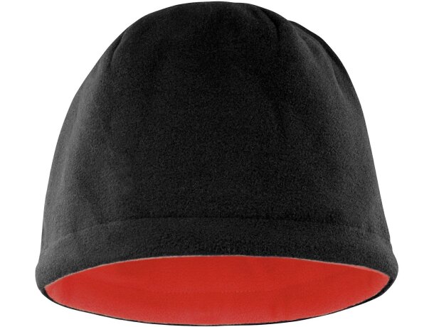 Gorro Skull reversible polar negro rojo para publicidad exterior Morado/carbón detalle 2