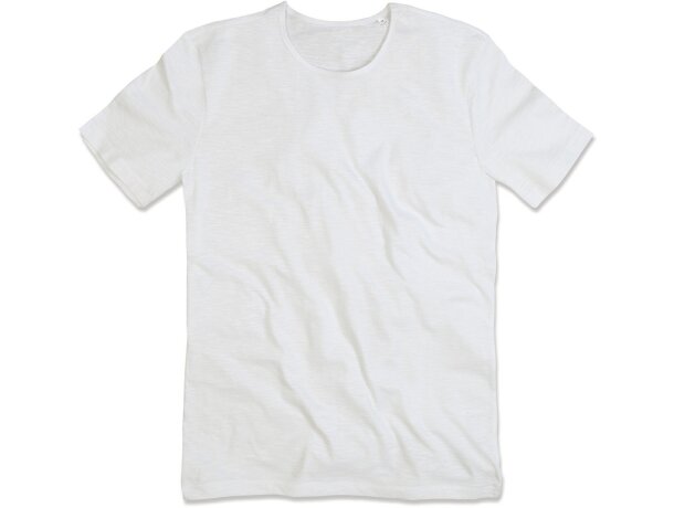 Camiseta de hombre ligera 135 gr Negro opalo detalle 1