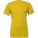 Camiseta técnica manga corta de hombre 135 gr Amarillo dorado mezcla triple