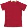 Camiseta técnica de mujer 140 gr personalizada roja