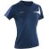 Camiseta manga corta de mujer decorada 135 gr
