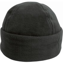 Gorro polar 200 gr para esquiar personalizado negro