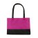 bolsa pequena de colores combinados personalizada fucsia