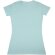 Camiseta de mujer en algodón orgánico 155 gr con logo