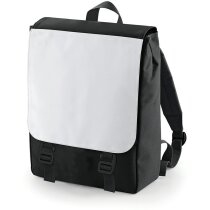 Mochila cuadrada de líneas rectas personalizada negra Mochila cuadrada de líneas rectas personalizada negra