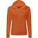 Sudadera Capucha mujer Naranja