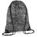 Bolsa mochila con cuerdas de poliéster impermeable Camuflaje ártico