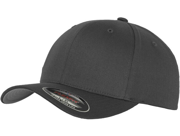 Gorra con 6 paneles gruesa grabada