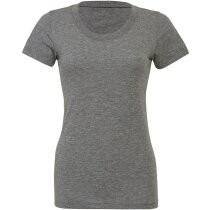 Camiseta de mujer manga corta 135 gr gris