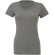 Camiseta de mujer manga corta 135 gr gris