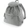 Mochila de algodón estilo vintage gris