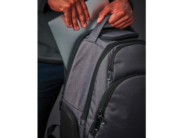 Mochila Madison Commuter Gris brezo detalle 1